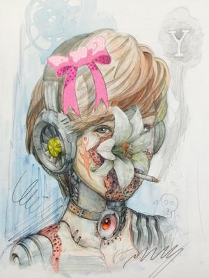 グラウンド ワイの15-16AWコレクション。「GIRL」が彩る笹田靖人とのコラボアイテム発売