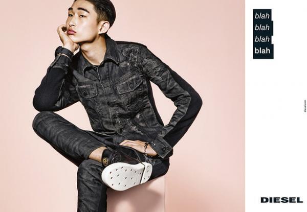 ディーゼル15-16AW広告キャンペーン公開、レタッチや誇大コピーに“ユーモア”で一石