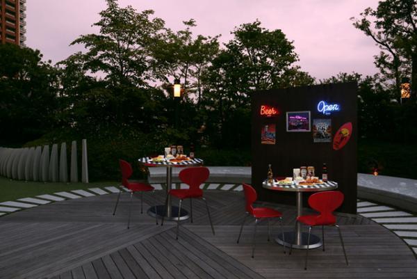 60年＆70年代の“アメリカンバー”を再現、グランド ハイアット 東京が秋のビアガーデン初開催