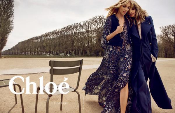 クロエ15-16AWキャンペーン広告を公開。パリ庭園で“揺るぎない友情”を表現