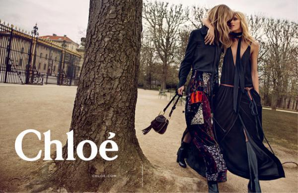 クロエ15-16AWキャンペーン広告を公開。パリ庭園で“揺るぎない友情”を表現