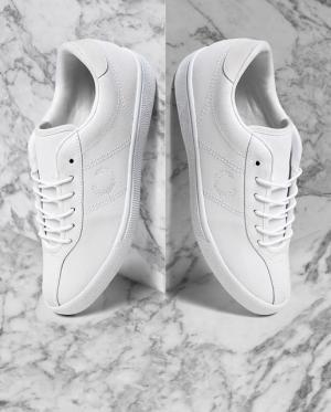 フレッドペリーが80年代のテニスシューズを復刻。オールホワイト＆オールレザー