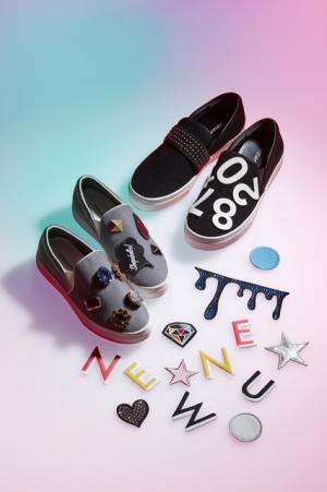 ニューニューがカスタマイズ出来るスリッポン発売、新宿伊勢丹で先行ポップアップ