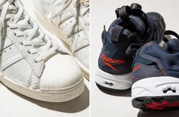 ゾゾタウン10周年記念し、アディダスとリーボックのアイコンシューズ別注モデルを製作