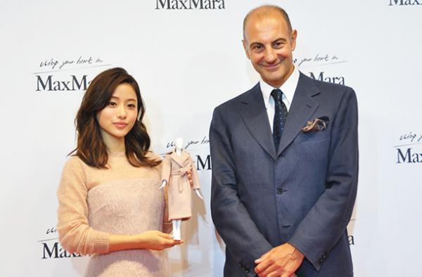 石原さとみ、Max Mara青山店リニューアル記念イベントに出席。アンバサダー就任は「挑戦だった」