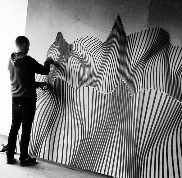 必要なものは“マスキングテープ”1本。世界を旅するテープ・アート