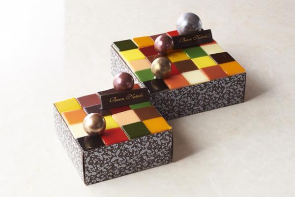 8種類を組み合わせた「モザイクケーキ」再び。グランドハイアット東京のクリスマスケーキ