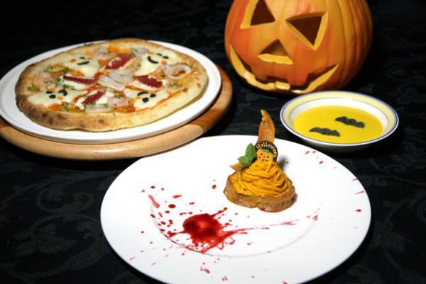 カボチャの馬車ケーキに、お化けのチョコピザ…リーガロイヤルの“ハロウィン”