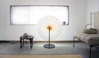アジアの風情漂う…扇子形ランプ「Ryun」、韓国のデザインスタジオが発表