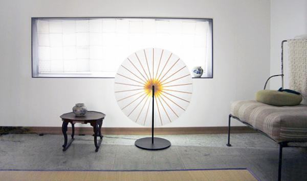 アジアの風情漂う…扇子形ランプ「Ryun」、韓国のデザインスタジオが発表