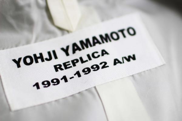 ヨウジヤマモト・オム1991年のコレクションが復刻。伊勢丹メンズでポップアップ開催中