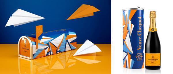 「ヴーヴ・クリコ イエローラベル」が、鮮やかな“メールボックス”の限定パッケージで登場