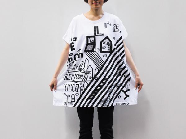 ZUCCa×れもんらいふのコラボ企画第3弾発表。千原徹也の描くアートをウエアやバッグに