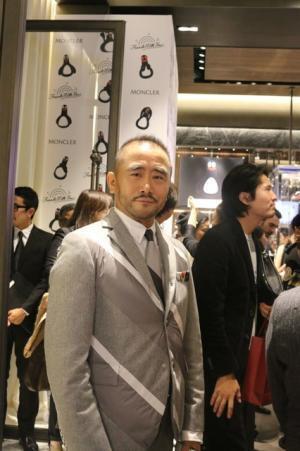国内最大規模、モンクレール銀座の旗艦店にルッフィーニ会長来日