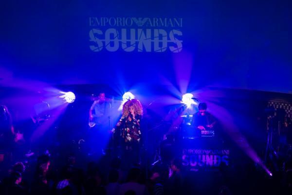「エンポリオ アルマーニ サウンズ」に、NYで話題のR&amp;BユニットLION BABEが登場