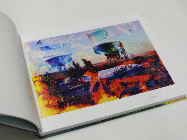 まるで抽象画。湖に浸して彩色した湖のフォトグラフ【ShelfオススメBOOK】