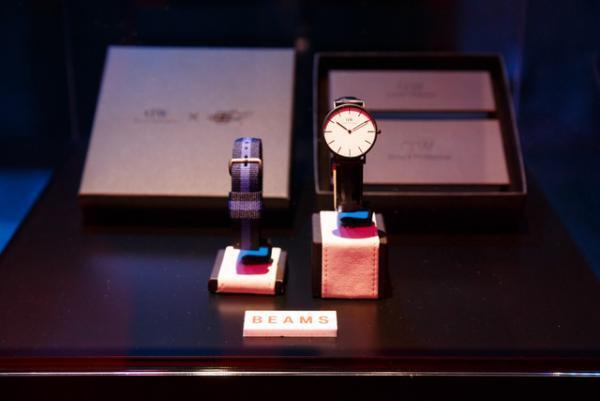 ダニエル・ウェリントンがバーニーズ、UA、ビームスと初の別注時計発表。パーティーにローラ、須藤元気ら出席