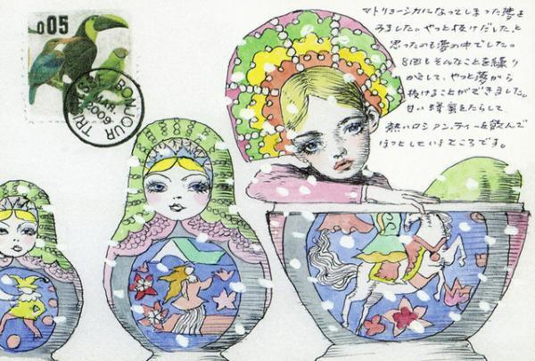 宇野亜喜良やSuicaペンギン描いた坂崎千春ら10作家が贈る“アートのあるクリスマス”、新宿伊勢丹で原画展開催