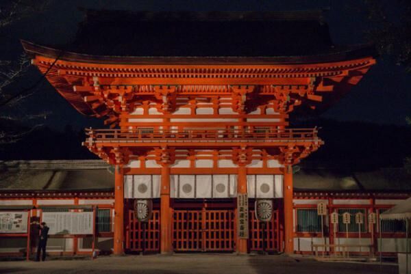 イベントの舞台となった京都、下鴨神社