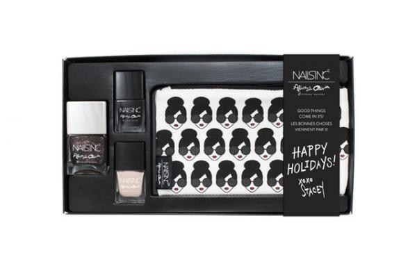 ネイルズ インク×アリス アンド オリビア第2弾、限定ポーチ&amp;新色ネイルのキット
