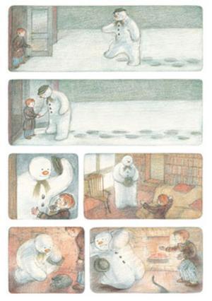 「スノーマン展」が松屋銀座で開催、絵本原画など約100点展示