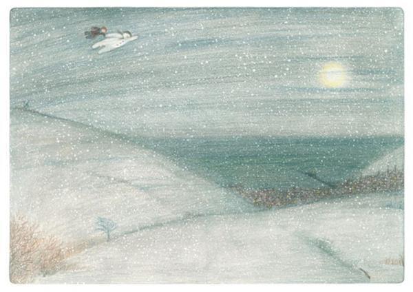 「スノーマン展」が松屋銀座で開催、絵本原画など約100点展示