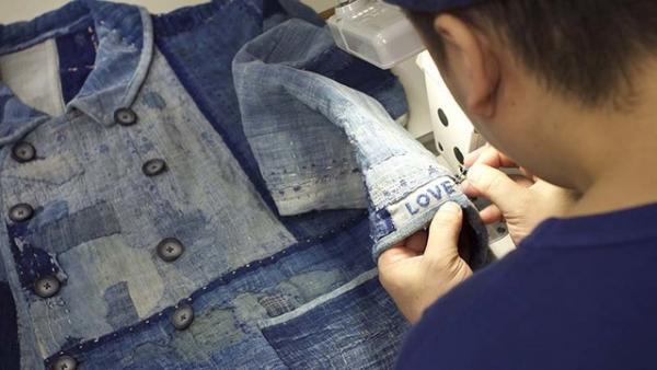 ポータークラシック、伊勢丹メンズで「刺し子」のポップアップ。吉田親子、藤原ヒロシも来場