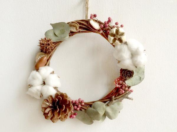 フラワー＆アートユニット・Cui Cui.によるクリスマス＆お正月飾りのワークショップ