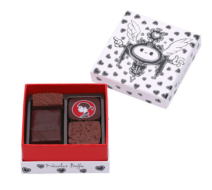 ピエール・エルメ・パリが世界全店でアートコラボ。1年間にわたりニコラ・ビュフと「愛のものがたり」