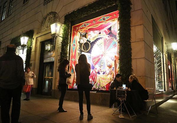 ラグジュアリーなハッピームードに満ちたバーグドルフ グッドマン＆ミッドタウン【NYクリスマスディスプレイ2015】2/3