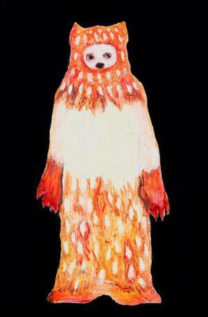 新進画家、田中千智がBunkamuraで個展。漆黒の余白がセンチメンタルな物語へ誘う