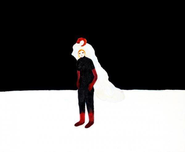 新進画家、田中千智がBunkamuraで個展。漆黒の余白がセンチメンタルな物語へ誘う