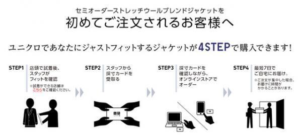 ユニクロ初、セミオーダー感覚で作れるジャケット発売。全2,112通りの組み合わせが可能