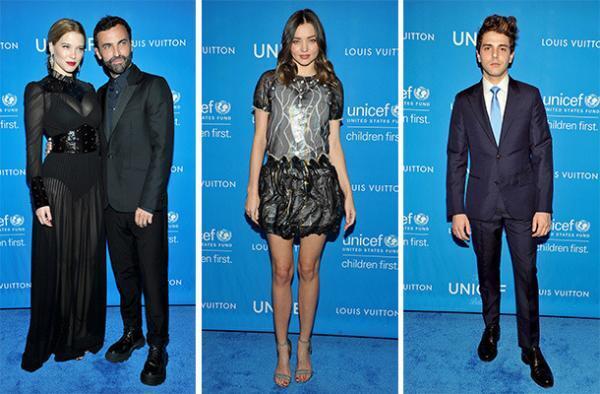 ユニセフ ボールに、ルイ・ヴィトンを纏ったレア・セドゥ、TAO、ミランダ・カーらセレブが来場