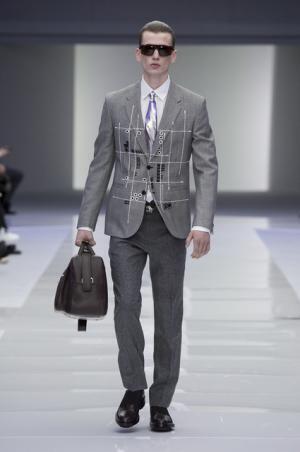 【ルック】ヴェルサーチ16-17AWメンズコレクション