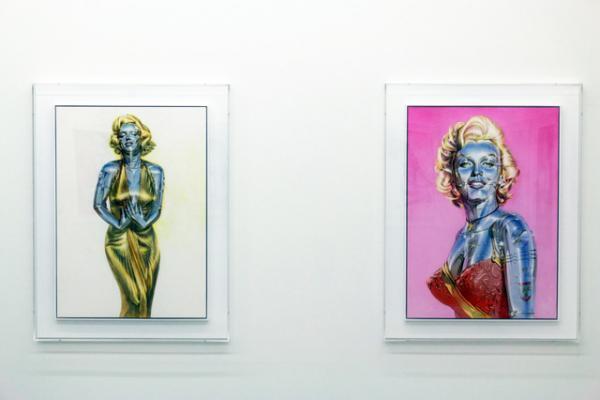 セクシーロボットの伝説的イラストレーター空山基が渋谷で久々の新作個展