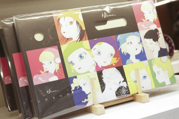 銀座三越で天野喜孝「CANDY GIRL」限定アイテム発売開始。マドモアゼル・ユリア、アローディアも駆けつける！