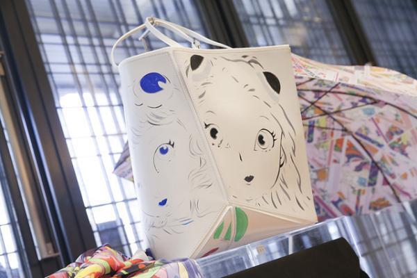 銀座三越で天野喜孝「CANDY GIRL」限定アイテム発売開始。マドモアゼル・ユリア、アローディアも駆けつける！