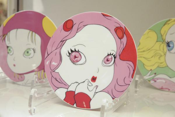 銀座三越で天野喜孝「CANDY GIRL」限定アイテム発売開始。マドモアゼル・ユリア、アローディアも駆けつける！