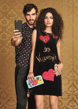 ドルチェ＆ガッバーナから、ハートとビジューを散りばめたバレンタインコレクション