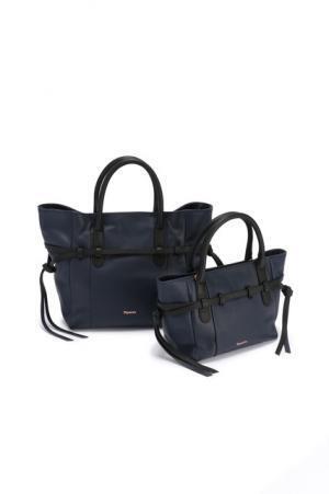 レペットからバッグ「ジゼル」の日本限定カラー「ネイビー×ブラック」が登場