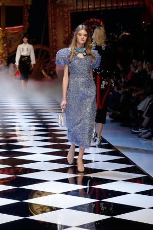 【ルック】ドルチェ＆ガッバーナ16-17AWウィメンズコレクション