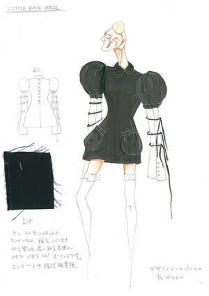 “いま”と“みらい”のデザイナーが伊勢丹のために作るリトルブラックドレス。“みらい”デザイナーは文化学生からコンペで選出