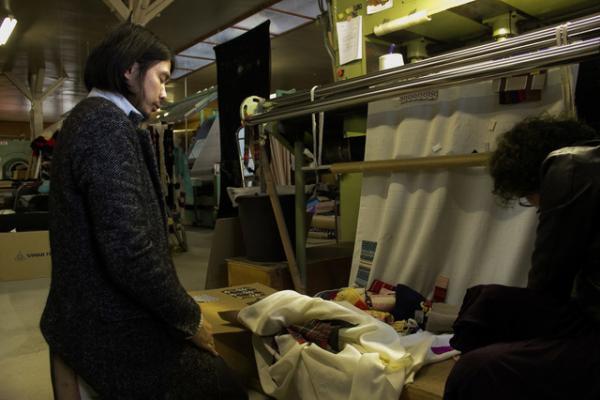 リトゥン山縣良和×桐生でニードルパンチを手がける澤利一「ニードルパンチはフリーペインティングと同じ」前編【ファッションが生まれる場所】