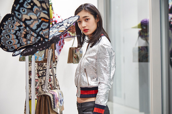 ミケーレが描くグッチの楽園「グッチ ガーデン」がDSMGに。オープニングには萬波ユカ、入夏らが来場