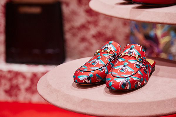 ミケーレが描くグッチの楽園「グッチ ガーデン」がDSMGに。オープニングには萬波ユカ、入夏らが来場