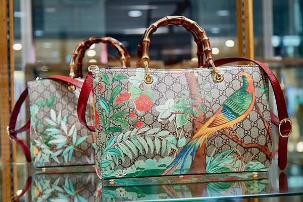 ミケーレが描くグッチの楽園「グッチ ガーデン」がDSMGに。オープニングには萬波ユカ、入夏らが来場