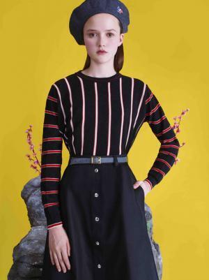 【ルック】メゾン キツネ16-17AWウィメンズコレクション