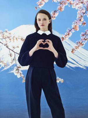 【ルック】メゾン キツネ16-17AWウィメンズコレクション