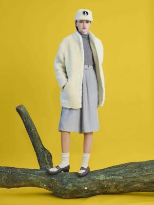 【ルック】メゾン キツネ16-17AWウィメンズコレクション